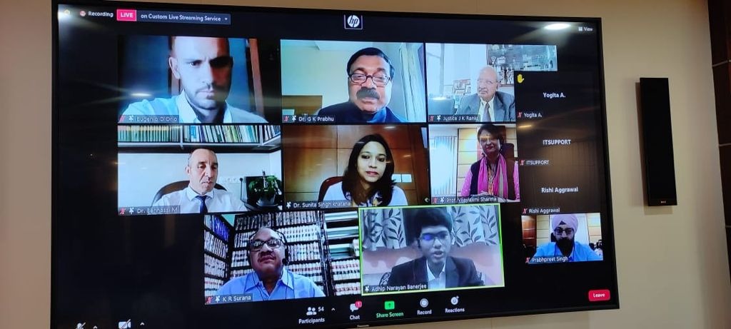 Valedirectory Ceremony of 7th Manipal-Ranka International Moot Court Competition 2021